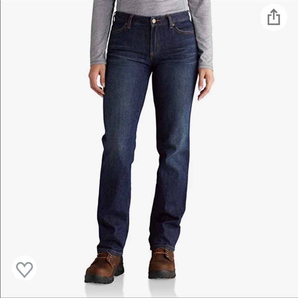 Carhartt bootcut heavy duty workwear jeans